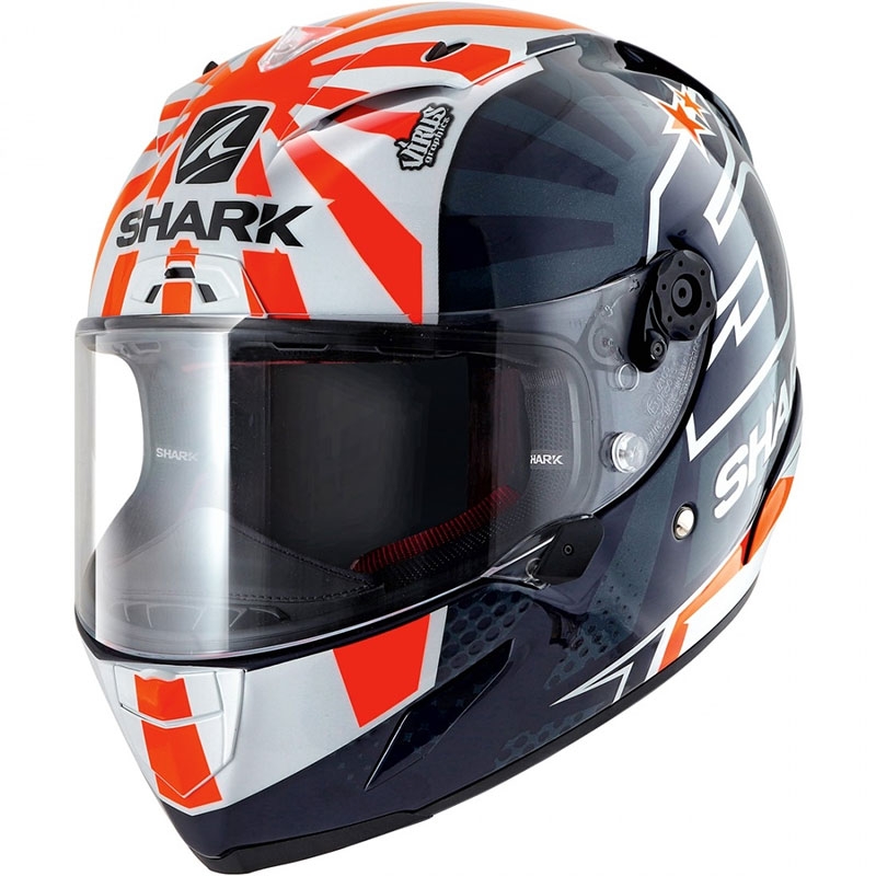 Integrálna prilba SHARK RACE-R PRO Zarco Replica 2019 modro-bielo-oranžová výpredaj