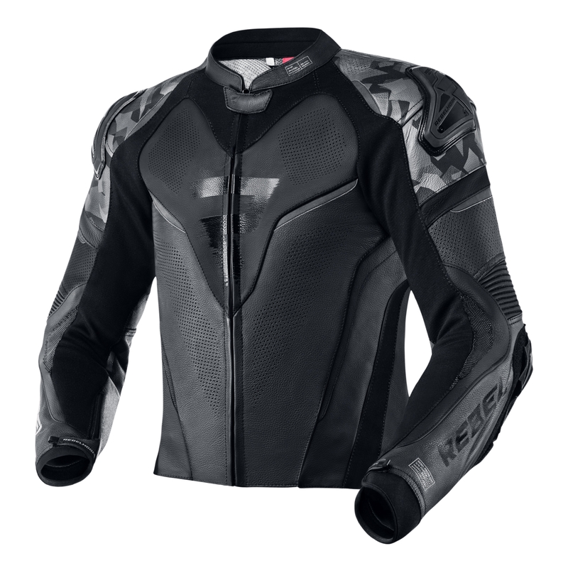Bunda na motocykel Rebelhorn Rebel čierna výpredaj