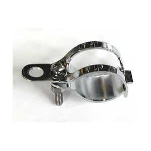 Objímka pro blinkry na vidlice chrom