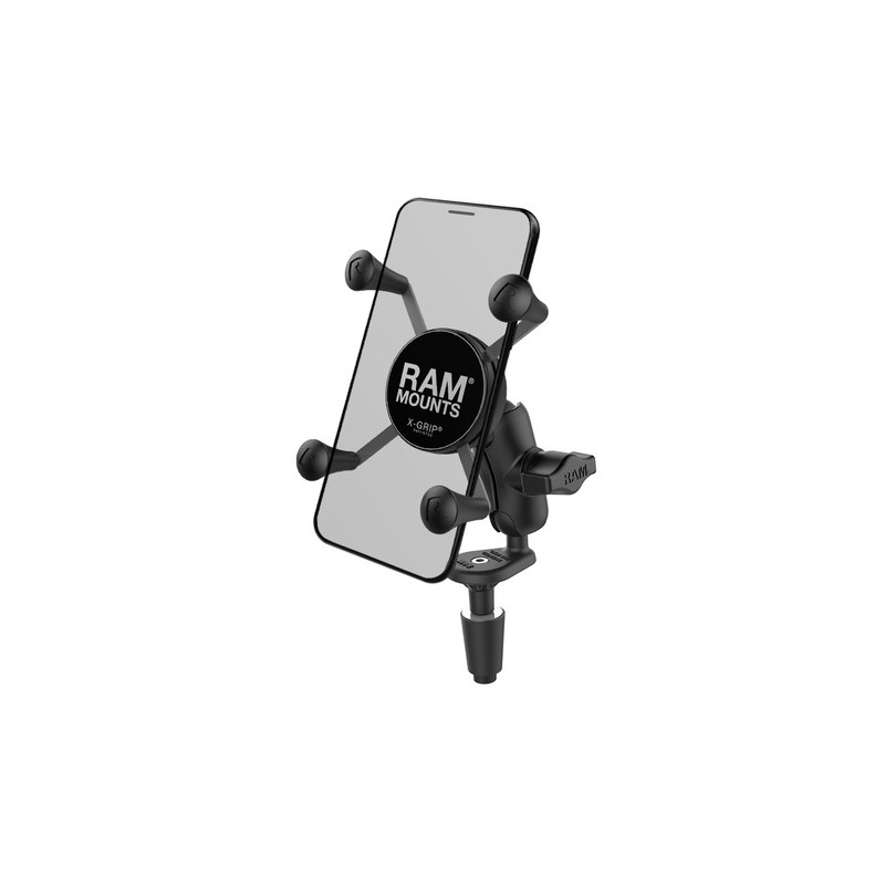 Držiak mobilného telefónu RAM Mounts X-Grip s uchytením do krku riadenia motocykla