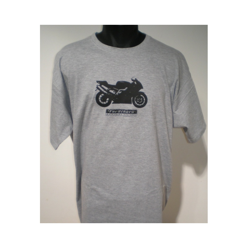 Tričko pánske ForBikers-Supersport šedej