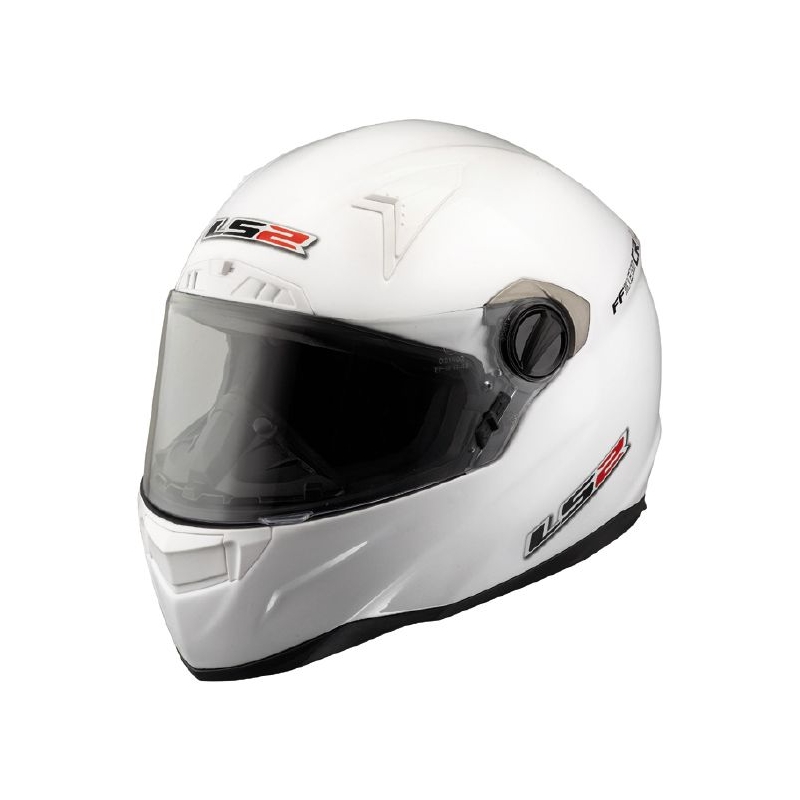 Prilba na motorku LS2 FT2 Single Mono biela vypredaj výpredaj