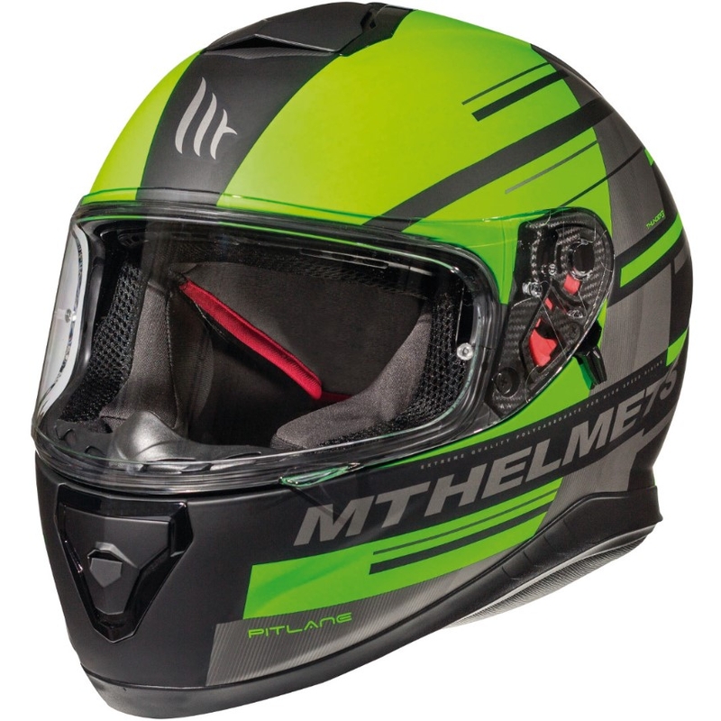 Integrálna prilba na motocykel MT Thunder 3 SV Pitlane čierno-fluo zelená výpredaj