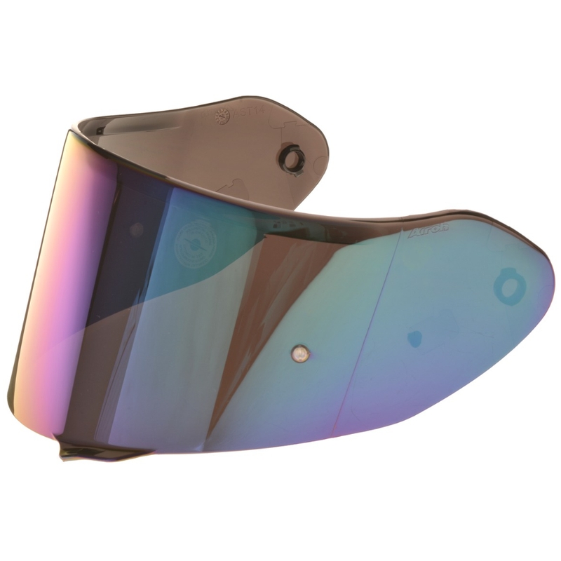 Irídiovej plexi pre prilby Airoh ST 501, Valor, Spark