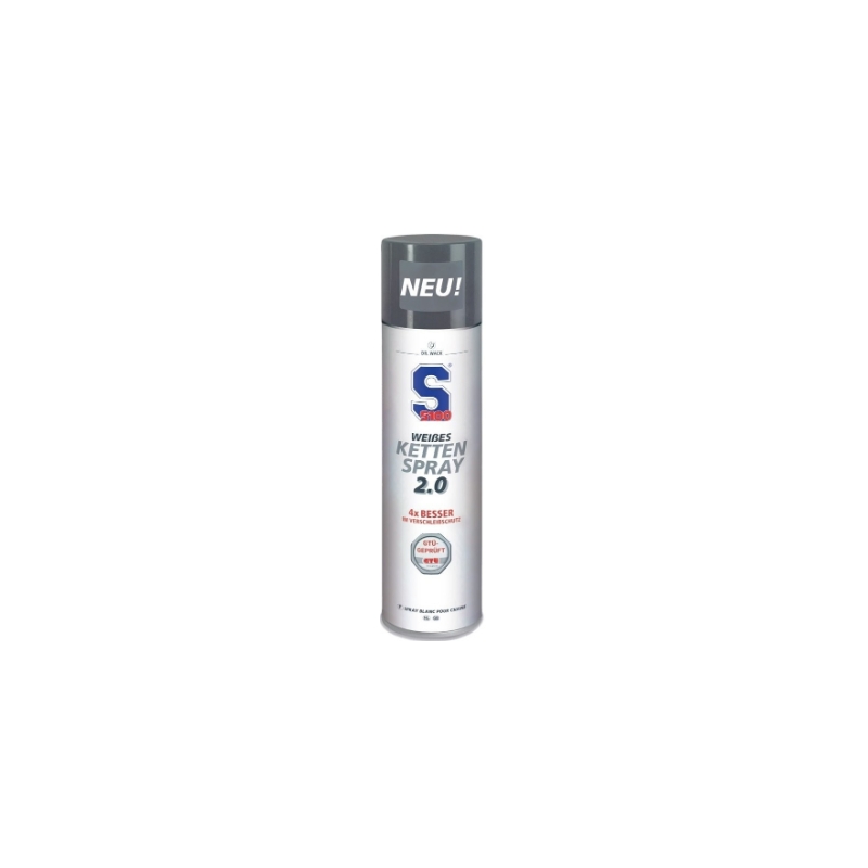 Mazivo na reťaze S100 - White Chain Spray 2.0 400 ml