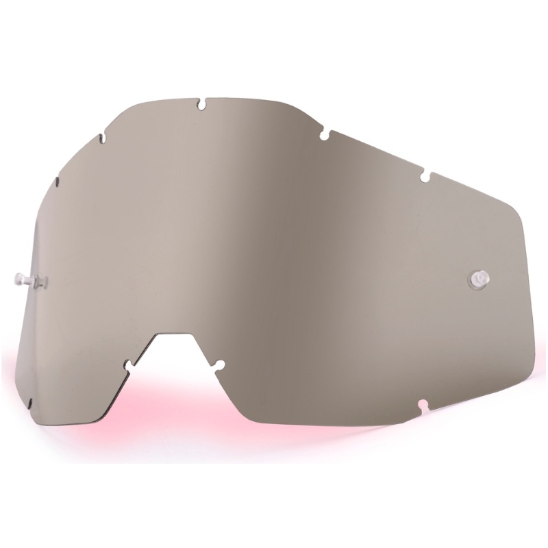 Dymové plexi pre motokrosové okuliare 100% Racecraft/Accuri/Strata