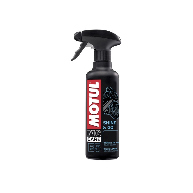 Sprej na ošetrenie plastov Motul E5 Shine Go 400 ml