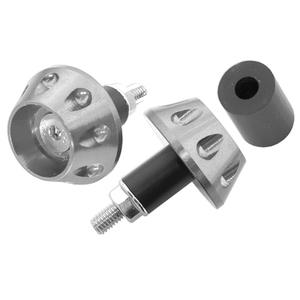 Koncovky do řídítek Vicma - stříbrná