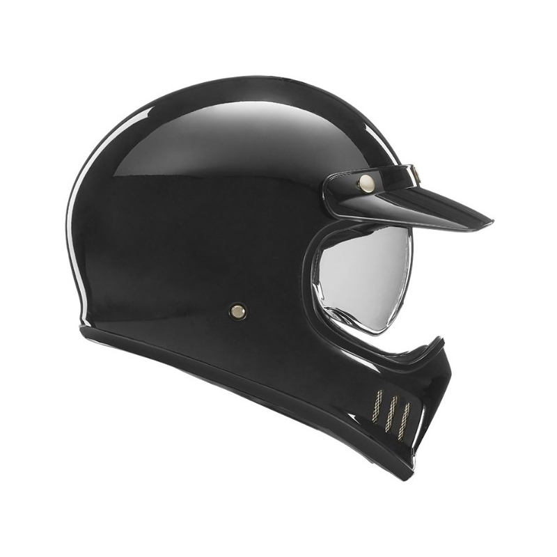 Prilba na motocykel NOX PREMIUM Seventy čierna lesklá