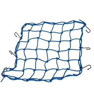 Moto sieťka na motorku - Pavúk - modrý