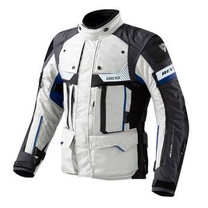 Bunda na moto Revit Defender Pro GTX šedo-modrá výpredaj