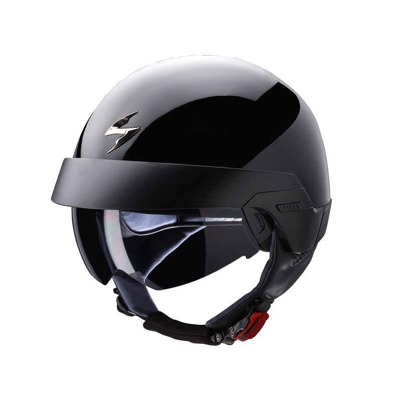 Prilba na moto Scorpion EXO-100 čierna lesklá