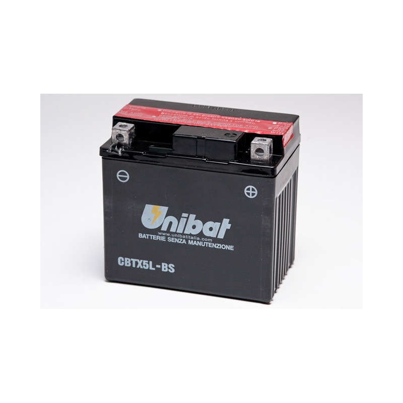Batérie bezúdržbová Unibat CBTX5L-BS, 12V 4Ah