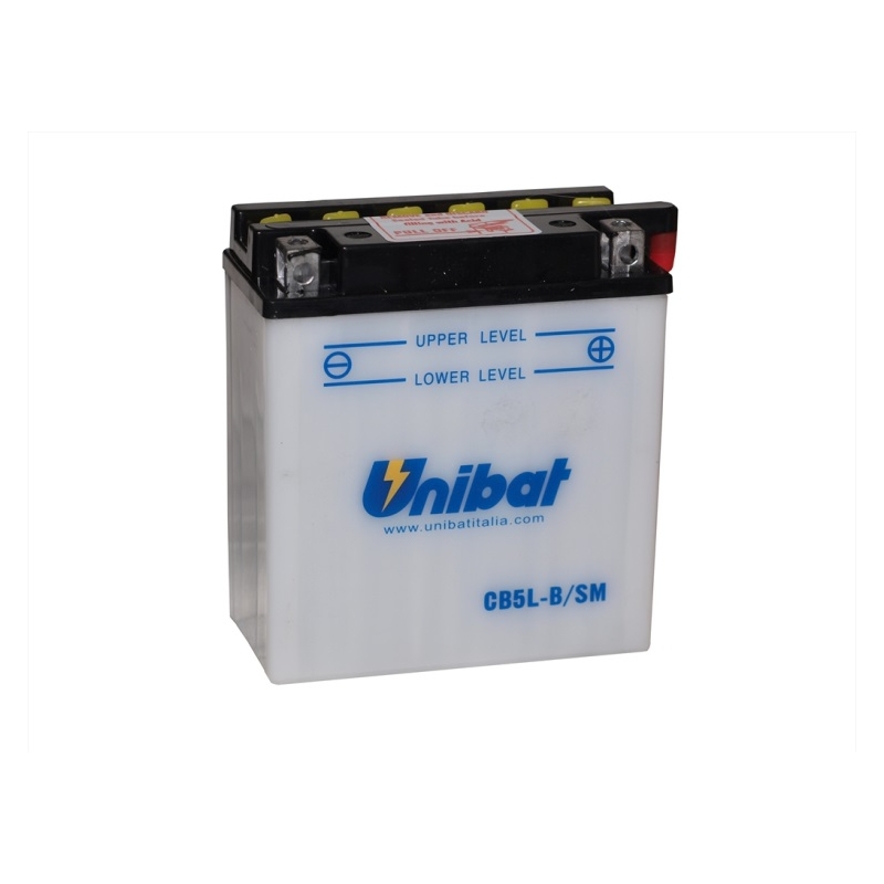 Batérie štandard Unibat CB5L-B, 12V 5Ah